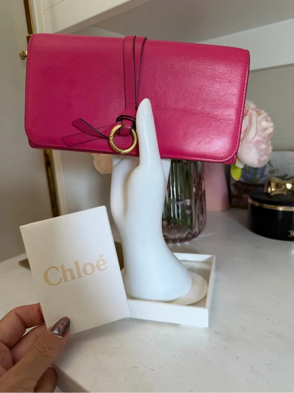 Chloe features stitching stylish